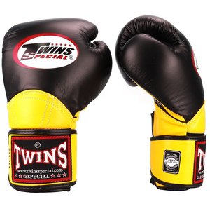 Gants de kick-boxing TWINS personnalisables de haute qualité, en cuir de vachette pleine fleur, rembourrage épais, respirants RL-BG-202 - Product Image 5