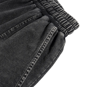 Men Women Sweatpants <b>Elastic</b> Waist Drawstring Straight Leg Loose Casual Streetwear Custom Logo OEM ODM Bulk acid wash - Product Image 4