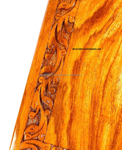 Urnes funéraires en bois de style américain en gros, gravées en bois de manguier, design personnalisable, durables, pour cendres humaines commémoratives - Product Image 6