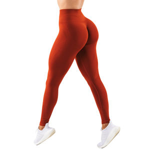 Leggings de Yoga de Cintura Alta Sin Costuras para Mujer, Suaves al Tacto, con Efecto Levanta Glúteos, Jacquard, Pantalones 7/8, Maanify 2026 - Product Image 1