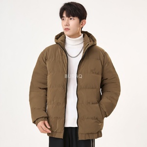 Chaqueta Acolchada para Hombre con Logotipo Personalizado, Abrigo Impermeable Ligero y Cálido para Invierno - Product Image 3