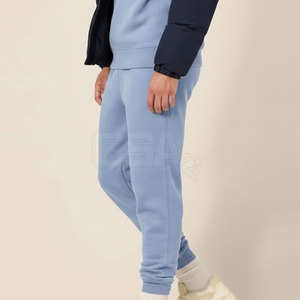Trendy Streetwear Men <b>Jogger</b> Pants With Ribbed Ankles Flexible Fit For All Day Comfort Men Pants Washed - Product Image 4