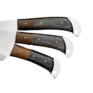 Ensemble de couteaux de chef professionnels avec des lames en acier inoxydable tranchantes et des poignées ergonomiques pour la cuisine professionnelle - Product Image 2