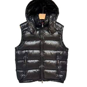 Chaleco de Plumón Sin Mangas para Hombre, Cálido para Invierno, Impermeable, Brillante, Tipo Burbuja - Product Image 6