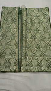 Tela Brocada Jacquard de Poliéster Banarasi Zari para Prendas de Vestir, Blazers/Trajes, Tela de Seda Dorada - Product Image 4