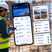 ERP Avanzado para la Construcción, Gestión de Proyectos, Seguimiento del Personal, Integración de Pagos Seguros, Linux, Mac, Stock, Internet