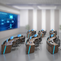 Console de Commande Ergonomique pour Centre de Contrôle de Sécurité - Fabricants de Mobilier de Bureau pour Opérateurs