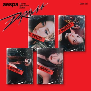 aespa - 4ème mini-album [DRAMA] (Version Géante) Version aléatoire - Product Image 1