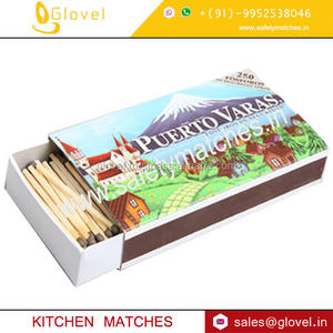 Allumettes de cuisine à long bâton en provenance d'Inde pour un éclairage sûr de la cuisinière à gaz et les besoins en matière d'incendie domestique - Product Image 3