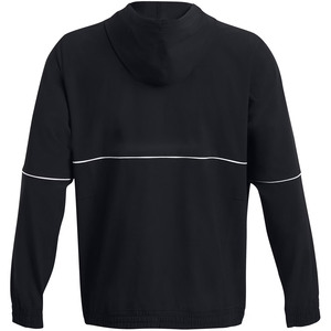 Sudadera con capucha reflectante para hombre con cremallera completa, chaqueta cortavientos deportiva, sudadera ligera para hombre, sudadera con cremallera para entrenamiento de alto rendimiento - Product Image 2