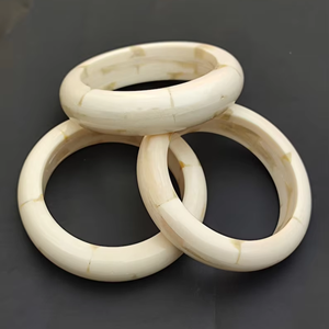 Buffalo Natural CraftsBone <b>Bangle</b> Bracelet, Ethically Sourced, <b>Indian</b> Vintage Style Bone <b>Bangle</b> Bracelet - Product Image 1