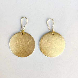 Pendientes de Latón Hechos a Mano, de Alta Calidad, Acabado Sólido, Artículo de Venta al Por Mayor de Fábrica, Artesanía en Metal - Product Image 1