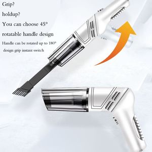 Aspirapolvere Portatile per Auto ad Alta Potenza e Forte Aspirazione, Design Bianco Senza Fili e Pieghevole - Product Image 2