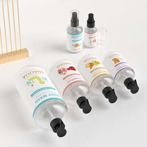 ขวดปั๊มพลาสติก PET ใสทรงบอสตัน ขนาด 2 ออนซ์ 4 ออนซ์ 8 ออนซ์ 12 ออนซ์ 16 ออนซ์ 33 ออนซ์ สำหรับบรรจุโลชั่น เจลอาบน้ำ แชมพู และเครื่องสำอาง - Product Image 6