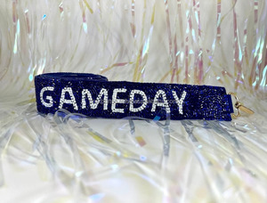 Handmade Beaded Crossbody Strap Custom Letter Shoulder Gameday Purse Replacement Fashionable Eco-Friendly DIY Bag Accessories - Product Image 5