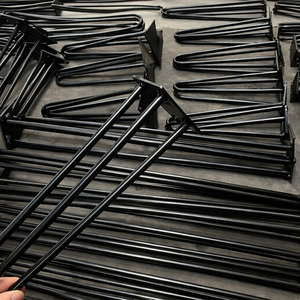 Pieds de table Hairpin 34 pouces, lot de 4, capacité de charge de 880 lb (220 lb chacun), pieds de meubles pour bureau de salle à manger DIY EDPTBL018 - Product Image 5