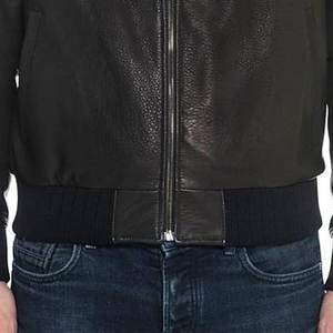 Nueva Chaqueta Negra Personalizada con Logotipo para Hombre, Chaquetas de Cuero Vintage para Hombre, Chaquetas de Alta Calidad para Invierno, Ropa Urbana - Product Image 5