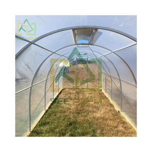 <span class=keywords><strong>Serre</strong></span> couverte de film plastique avec porte coulissante <span class=keywords><strong>Serre</strong></span> de jardin étanche pour légumes et fleurs - Product Image 5