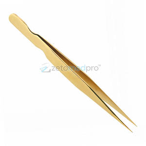 แหนบปลายแหลมสแตนเลสเพื่อความงามแหนบเสริมสวยที่แม่นยำ - Product Image 4