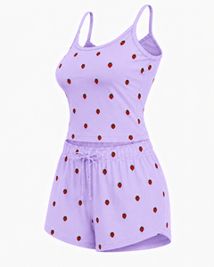 Ensemble débardeur et short à séchage rapide pour femme |   Ensemble de vêtements de sport légers pour la course à pied et la gym, ensemble assorti avec débardeur - Product Image 3