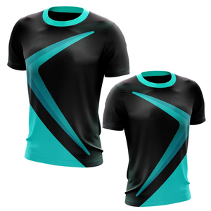 เสื้อยืดซับลิเมชั่นผู้ชายลดราคาพิเศษ 100% โพลีเอสเตอร์ แห้งเร็ว ระบายอากาศดี ขายส่ง เสื้อยืดแขนสั้นแบบหนา รับสั่งทำ - Product Image 5