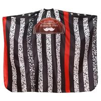 Cape de Coiffure Professionnelle pour Hommes, Motif Camouflage, en Polyester Antiadhésif et Résistant à l'Eau, Taille Ajustable