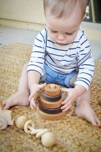Juego de Juguetes de Madera Montessori para Bebés, Novedad 2026, Juguetes Educativos de Madera Natural Ecológica para el Aprendizaje Temprano de Bebés - Product Image 4