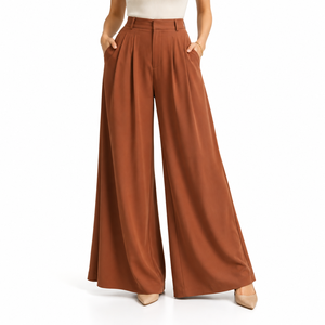 High Street Thick Fleece Sweatpants Warm <b>Baggy</b> Solid Jogger <b>Trousers</b> OEM/ODM Custom Made <b>Womens</b> Winter Heavyweight - Product Image 3