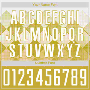 Uniforme de Fútbol Geométrico Moderno Blanco y Dorado, Conjunto de Camiseta de Fútbol para Hombre, Patrón de Píxeles Sublimado, Transpirable, Ropa Deportiva de Entrenamiento - Product Image 5