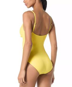 Costume intero da donna con camicia in camicia con cravatta anteriore, esclusivamente presso - Product Image 2