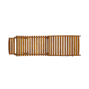Chaise longue en bois avec dossier réglable pour piscine, patio, jardin, resort, mobilier d'extérieur - Product Image 4