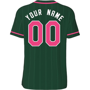 Precio de Fábrica, Camisetas de Béisbol y Sóftbol 100% Algodón Orgánico, Camiseta de Sóftbol de Secado Rápido, Cuello en V, Unisex, OEM - Product Image 6
