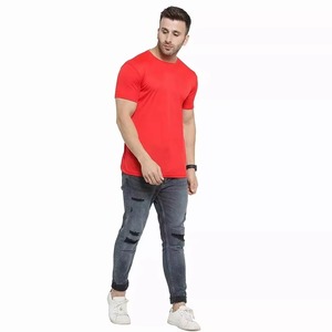 Camiseta de algodón para hombre con logo, camiseta de manga corta, camiseta gráfica con estampado 3D de espuma personalizada para hombre. - Product Image 3