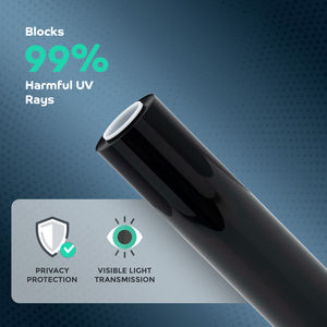 ROADPOWER Film Teinté Noir Super Foncé (0,5Mx150M) Série SPT pour Vitres Automobiles – Protection Solaire, Anti-UV et Anti-Rayures - Product Image 6