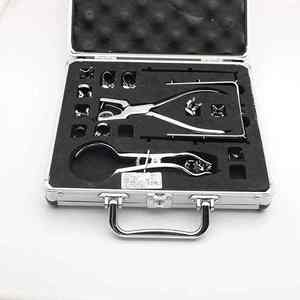 Kit de protection dentaire en caoutchouc avec pinces réutilisables, perforateurs et instruments chirurgicaux par amrid surgical instrument - Product Image 4