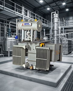 Transformador Eléctrico Trifásico Sumergido en Aceite de 50 Hz, 33 kV a 433 kV, para Reducción de Voltaje y Distribución de Energía - Product Image 1