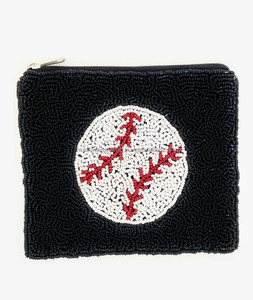 Wholesale Mini Beaded coin pouch Compact enough to hold lip balm breath mints or safety pins for quick touch-ups and other uses - Product Image 3