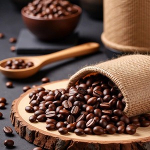 เมล็ดกาแฟเวียดนามโรบัสต้า S16 คั่วเข้ม บริการบรรจุภัณฑ์แบบ OEM สำหรับตลาดกาแฟขายส่ง - Product Image 1