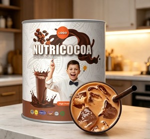 Mélange de boisson instantanée nutritive au chocolat et cacao faible en gras pour enfants, poudre de boisson au chocolat de qualité supérieure, sac de 25 kg - Product Image 1