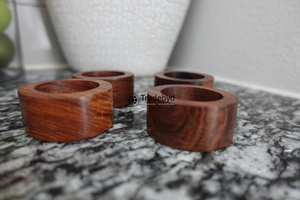 Stylish Classic Eco-Friendly Durable <b>Wooden</b> <b>Napkin</b> <b>Ring</b> Luxury Handmade Dining Table Decor Hotel Wedding Accessories by Tradebyd - Product Image 5
