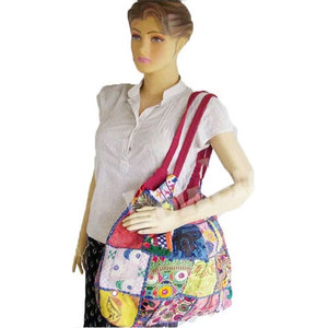 Bolso de Hombro Étnico Banjara Hecho a Mano, Bolso Bandolera Tribal Bohemio Tradicional Bordado, Bolso Vintage con Espejo, Estilo Gitano Hecho a Mano - Product Image 2