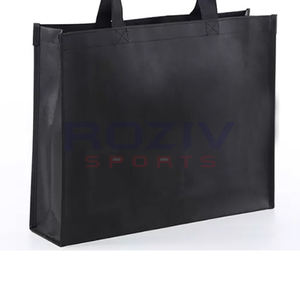 Bolsas de Compras de Algodón con Logotipo Personalizado de Alta Calidad, Bolsas de Compras Reutilizables de Gran Tamaño con Patrón de Letras - Product Image 4