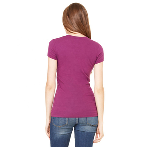 เสื้อยืดแขนสั้นทรงหลวมสไตล์ใหม่สำหรับผู้หญิง ใส่สบายๆ สำหรับฤดูร้อน รับสกรีนโลโก้ ผ้าฝ้ายฟลีซ 100% แห้งเร็ว - Product Image 5