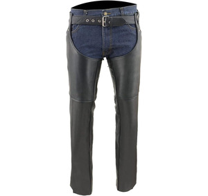 Samroz Sports Premium <b>Leather</b> Customizable All Seasons Motorcycle Riding <b>Chaps</b> for Women Bikers - Product Image 3