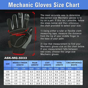 Guantes Mecánicos Personalizados de Cuero Sintético, Guantes de Seguridad para Mecánicos, Manipulación de Herramientas, Carpinteros - Product Image 6