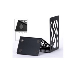 Hot Selling Iron <b>Book</b> Ends Aluminium for Shelves Heavy Duty Bookends for Shelves Heavy <b>Books</b> <b>Library</b> School Gift Purpose - Product Image 6