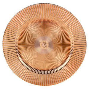 Assiette de présentation ronde en acier inoxydable doré, design populaire, pour la décoration de tables à la maison, dans les hôtels et lors de mariages, assiettes de service alimentaire - Product Image 6