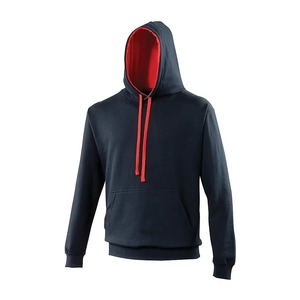 Sudadera con Capucha Verde para Hombre, Corte Regular, Forro Polar Informal, Diseño de Bolsillo de Color Sólido, Ropa de Invierno, 100% Algodón - Product Image 3