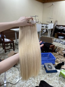 Paquetes de cabello crudo vietnamita Proveedor sin procesar Venta al por mayor Cabello humano Rubio vietnamita Cabello alineado con cutícula virgen cruda - Product Image 4