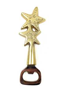Gold Starfish Professional Eco-Friendly Aluminum Starfish Bottle Opener <b>Bar</b> <b>Tool</b> for Wine Beer Soda and Cold Drinks - Product Image 2